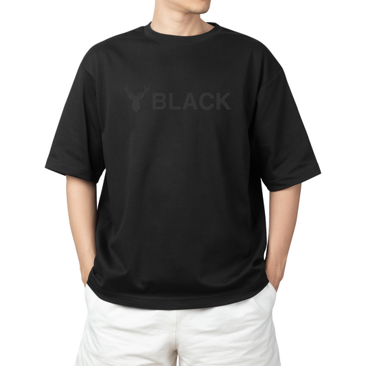 BLACK UNISEX COLLECTION - OVERSIZED T-Shirt | HOUSE OF NAZO